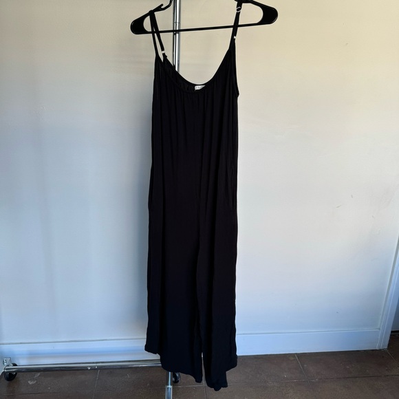 Black Z Supply Flared Jumpsuit - Picture 3 of 7
